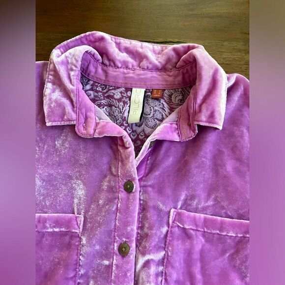 PILCRO
The Hadley Relaxed Buttondown Shirt :
Velvet Edition; Size 4 - Picture 6 of 11